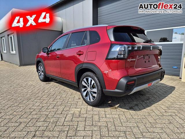 Suzuki S-Cross Comfort+ 110PS MHEV 4x4 ALLGRIP 1.4 Boosterjet Teilleder Navi Klimaautomatik Sitzheizung ACC PDC v+h 4x Kamera Suzuki-Radio Apple CarPlay Android Auto Touchscreen 2xKeyless 17-LM 
