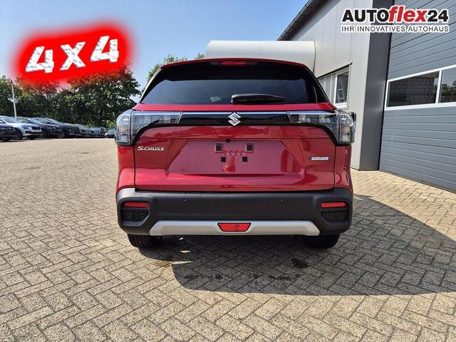 Suzuki S-Cross Comfort+ 110PS MHEV 4x4 ALLGRIP 1.4 Boosterjet Teilleder Navi Klimaautomatik Sitzheizung ACC PDC v+h 4x Kamera Suzuki-Radio Apple CarPlay Android Auto Touchscreen 2xKeyless 17-LM 