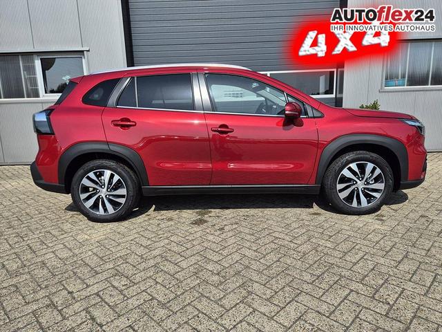 Suzuki S-Cross Comfort+ 110PS MHEV 4x4 ALLGRIP 1.4 Boosterjet Teilleder Navi Klimaautomatik Sitzheizung ACC PDC v+h 4x Kamera Suzuki-Radio Apple CarPlay Android Auto Touchscreen 2xKeyless 17-LM 