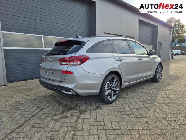 Hyundai i30 Kombi 1.5 T-GDI 95PS Sitzheizung Lenkradheizung Klimaautomatik Tempomat Navi Apple CarPlay + Android Auto PDC v+h Rückf.Kamera 17-LM 