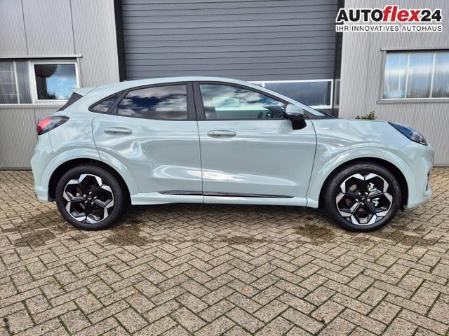 Ford Puma ST-Line X 1.0 EcoBoost Hybrid 125PS Automatik NEUES MODELL 360°Kamera AbstandsTempomat el.Heckklappe Premium Leder (Sensico) B+O-Sound Klimaautomatik Sitzheizung Lenkradheizung Frontscheibe beheizb. Ford-Navi SYNC4 Bluetooth Apple CarPlay Android A 