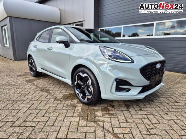 Ford Puma ST-Line X 1.0 EcoBoost Hybrid 125PS Automatik NEUES MODELL 360°Kamera AbstandsTempomat el.Heckklappe Premium Leder (Sensico) B+O-Sound Klimaautomatik Sitzheizung Lenkradheizung Frontscheibe beheizb. Ford-Navi SYNC4 Bluetooth Apple CarPlay Android A 