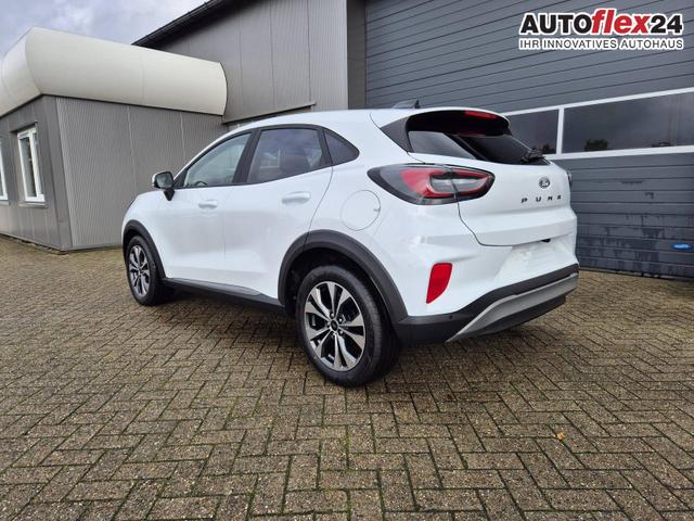 Vorlauffahrzeuge Ford Puma - Titanium 1.0 EcoBoost Hybrid 125PS Automatik Klimaautomatik Sitzheizung Lenkradheizung Frontscheibe beheizb. LED-Scheinwerfer Ford-Navi SYNC4 Bluetooth Apple CarPlay Android Auto PDC 17-LM