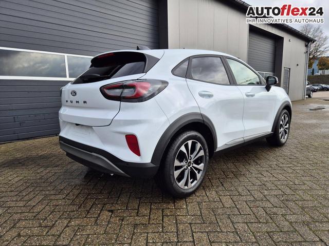 Ford Puma Titanium 1.0 EcoBoost Hybrid 125PS Automatik Klimaautomatik Sitzheizung Lenkradheizung Frontscheibe beheizb. LED-Scheinwerfer Ford-Navi SYNC4 Bluetooth Apple CarPlay Android Auto PDC 17-LM 