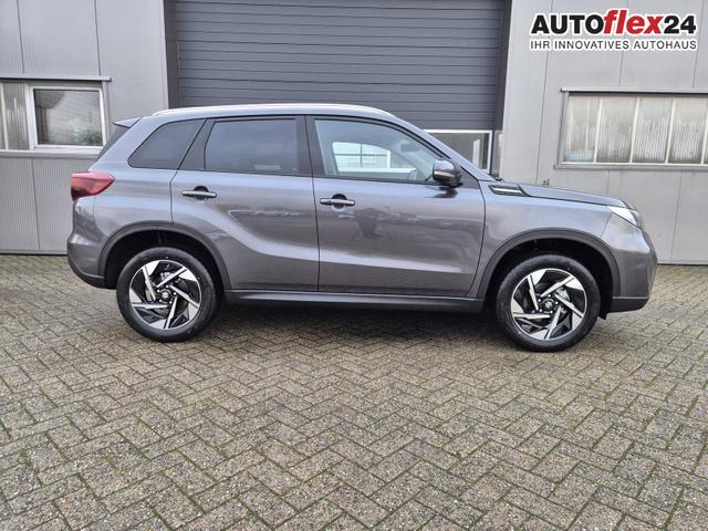 Suzuki Vitara Comfort+ 110PS Automatik MHEV 4x4 ALLGRIP 1.4 Boosterjet Allrad Teilleder Navi Klimaautomatik Sitzheizung ACC PDC v+h Rückf.Kamera Suzuki-Radio Apple CarPlay Android Auto Touchscreen 2xKeyless 17-LM 