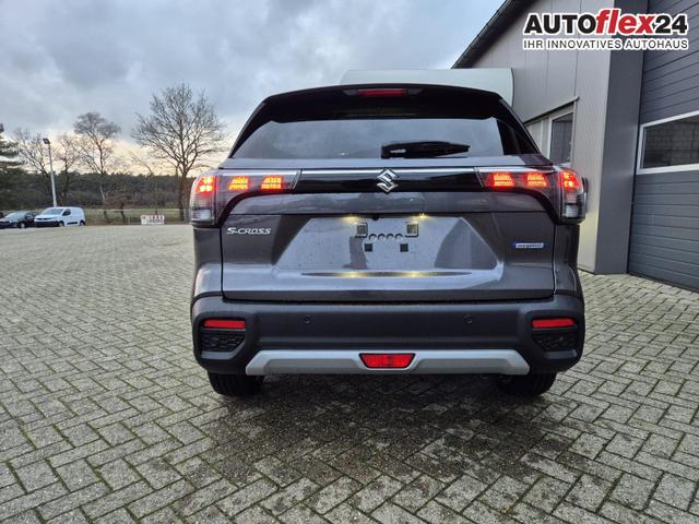 Vorlauffahrzeuge Suzuki S-Cross - Comfort  110PS Automatik MHEV 4x4 ALLGRIP 1.4 Boosterjet Allrad Teilleder Navi Klimaautomatik Sitzheizung ACC PDC v h 4x Kamera Suzuki-Radio Apple CarPlay Android Auto Touchscreen 2xKeyless 17-LM