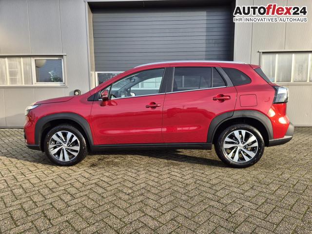Vorlauffahrzeuge Suzuki S-Cross - Comfort  110PS Automatik MHEV 4x4 ALLGRIP 1.4 Boosterjet Allrad Teilleder Navi Klimaautomatik Sitzheizung ACC PDC v h 4x Kamera Suzuki-Radio Apple CarPlay Android Auto Touchscreen 2xKeyless 17-LM