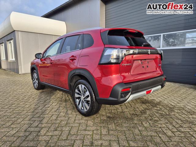 Vorlauffahrzeuge Suzuki S-Cross - Comfort  110PS Automatik MHEV 4x4 ALLGRIP 1.4 Boosterjet Allrad Teilleder Navi Klimaautomatik Sitzheizung ACC PDC v h 4x Kamera Suzuki-Radio Apple CarPlay Android Auto Touchscreen 2xKeyless 17-LM