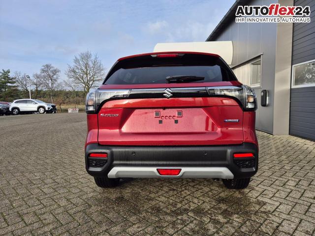 Suzuki S-Cross Comfort+ 110PS Automatik MHEV 4x4 ALLGRIP 1.4 Boosterjet Allrad Teilleder Navi Klimaautomatik Sitzheizung ACC PDC v+h 4x Kamera Suzuki-Radio Apple CarPlay Android Auto Touchscreen 2xKeyless 17-LM 