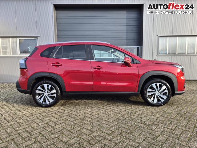Suzuki S-Cross Comfort+ 110PS Automatik MHEV 4x4 ALLGRIP 1.4 Boosterjet Allrad Teilleder Navi Klimaautomatik Sitzheizung ACC PDC v+h 4x Kamera Suzuki-Radio Apple CarPlay Android Auto Touchscreen 2xKeyless 17-LM 