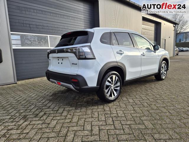 Suzuki S-Cross Comfort+ 110PS Automatik MHEV 4x4 ALLGRIP 1.4 Boosterjet Allrad Teilleder Navi Klimaautomatik Sitzheizung ACC PDC v+h 4x Kamera Suzuki-Radio Apple CarPlay Android Auto Touchscreen 2xKeyless 17-LM 