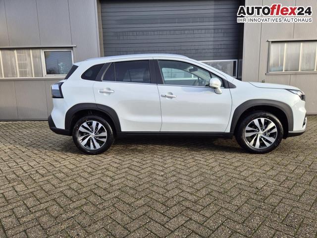 Suzuki S-Cross Comfort+ 110PS Automatik MHEV 4x4 ALLGRIP 1.4 Boosterjet Allrad Teilleder Navi Klimaautomatik Sitzheizung ACC PDC v+h 4x Kamera Suzuki-Radio Apple CarPlay Android Auto Touchscreen 2xKeyless 17-LM 