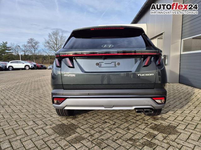 Hyundai TUCSON Trend 1.6 T-GDI 150PS Automatik TZ 2026 Teil-Leder Sitzheizung v+h Lenkradheizung Klimaautomatik Navi Touchscreen DAB+ Apple CarPlay + Android Auto PDC R&uuml;ckf.-Kamera Matrix-LED-Scheinw. 
