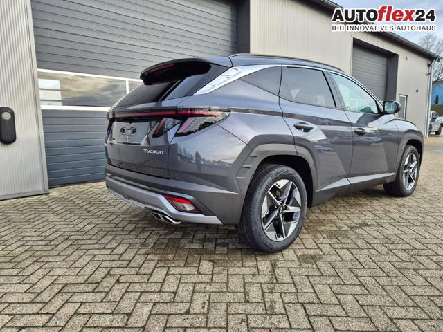 Hyundai TUCSON Trend 1.6 T-GDI 150PS Automatik TZ 2026 Teil-Leder Sitzheizung v+h Lenkradheizung Klimaautomatik Navi Touchscreen DAB+ Apple CarPlay + Android Auto PDC R&uuml;ckf.-Kamera Matrix-LED-Scheinw. 