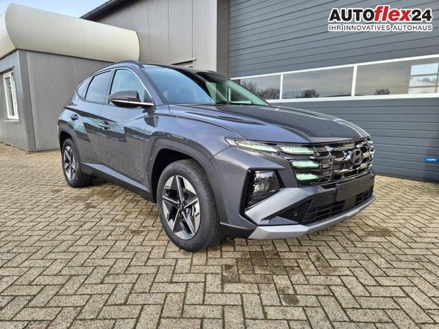 Hyundai TUCSON Trend 1.6 T-GDI 150PS Automatik TZ 2026 Teil-Leder Sitzheizung v+h Lenkradheizung Klimaautomatik Navi Touchscreen DAB+ Apple CarPlay + Android Auto PDC R&uuml;ckf.-Kamera Matrix-LED-Scheinw. 