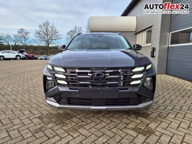 Vorlauffahrzeuge Hyundai TUCSON - Trend 1.6 T-GDI 150PS Automatik TZ 2026 Teil-Leder Sitzheizung v h Lenkradheizung Klimaautomatik Navi Touchscreen DAB  Apple CarPlay   Android Auto PDC R&uuml;ckf.-Kamera Matrix-LED-Scheinw.