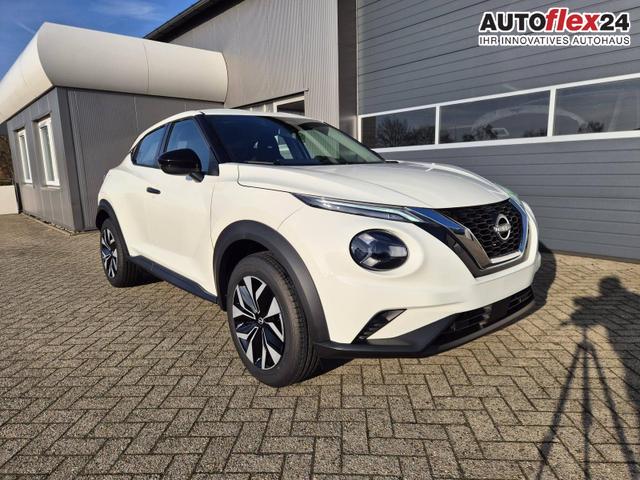 Nissan Juke 1.0 DIG-T 114PS Acenta Klimaautomatik Sitzheizung R&uuml;ckf.Kamera Bluetooth Touchscreen wireless Apple CarPlay Android Auto 
