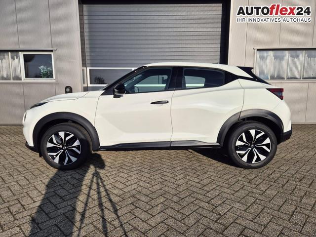 Nissan Juke 1.0 DIG-T 114PS Acenta Klimaautomatik Sitzheizung R&uuml;ckf.Kamera Bluetooth Touchscreen wireless Apple CarPlay Android Auto 