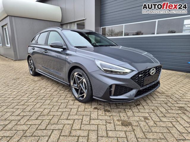 Hyundai i30 Kombi 1.6 T-GDI 150PS Automatik N-Line MY2026 Sitzheizung Lenkradheizung Klimaautomatik Navi 10,3"-Touchscreen Bluelink Apple CarPlay + Android Auto PDC v+h R&uuml;ckf.Kamera 18-LM 