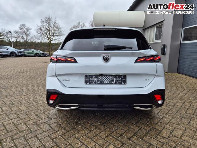 Peugeot 308 SW GT Exclusive 1.2 Hybrid 145PS Automatik Matrix-LED elektr. PanoDach Heckklappe Sitzheizung Lenkradheizung Navi 10" HD-Touchscreen wireless Apple CarPlay + Android Auto FOCAL-System 2x Keyless ACC 4x Kamera PDC v+h 18"LM 