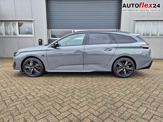 Vorlauffahrzeuge Peugeot 308 SW - GT Exclusive 1.2 Hybrid 145PS Automatik Matrix-LED elektr. PanoDach Heckklappe Sitzheizung Lenkradheizung Navi 10" HD-Touchscreen wireless Apple CarPlay   Android Auto FOCAL-System 2x Keyless ACC 4x Kamera PDC v h 18"LM