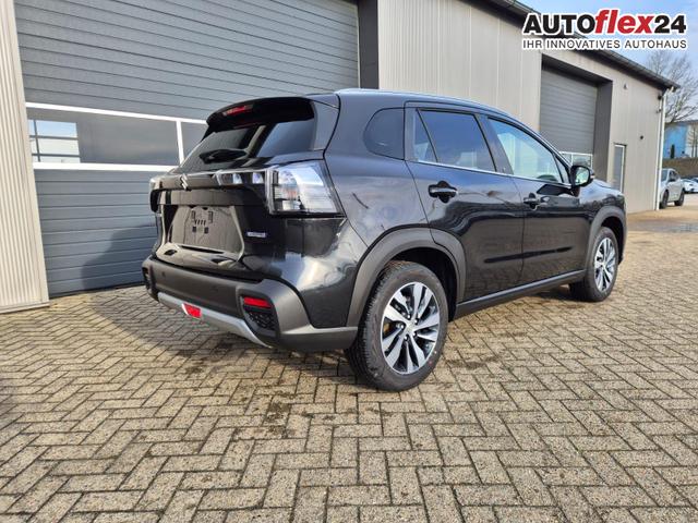 Suzuki S-Cross Comfort+ 110PS MHEV 4x4 ALLGRIP 1.4 Boosterjet Teilleder Navi Klimaautomatik Sitzheizung ACC PDC v+h 4x Kamera Suzuki-Radio Apple CarPlay Android Auto Touchscreen 2xKeyless 17-LM 