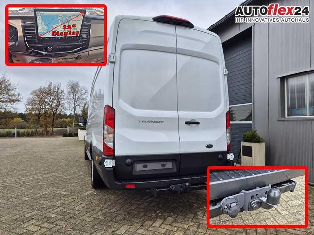 Vorlauffahrzeuge Ford Transit - 350 L4H3 2.0 EcoBlue 130PS Trend Heckantrieb 3,5t 2-Sitzer AHK Sitzheizung Frontscheibe beheizb. Klimaautomatik Navi PDC v h Bluetooth DAB Apple CarPlay Android Auto Tempomat Ganzj.Reifen