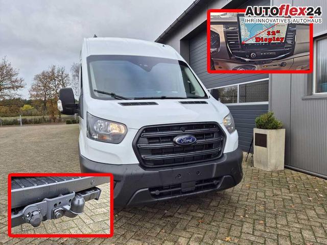 Vorlauffahrzeuge Ford Transit - 350 L4H3 2.0 EcoBlue 130PS Trend Heckantrieb 3,5t 2-Sitzer AHK Sitzheizung Frontscheibe beheizb. Klimaautomatik Navi PDC v h Bluetooth DAB Apple CarPlay Android Auto Tempomat Ganzj.Reifen