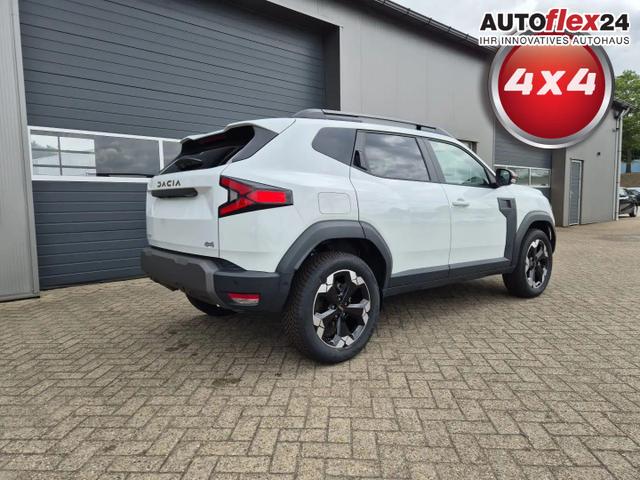 Dacia Duster Extreme 4x4 130PS 1.2 TCe 4x Kamera Lenkradheizung Sitzheizung Klimaautomatik Teil-Leder elektr.Parkbremse Bluetooth Apple Carplay Android Auto PDC v+h 2xKeyless 18-LM Ganzj.Reifen 