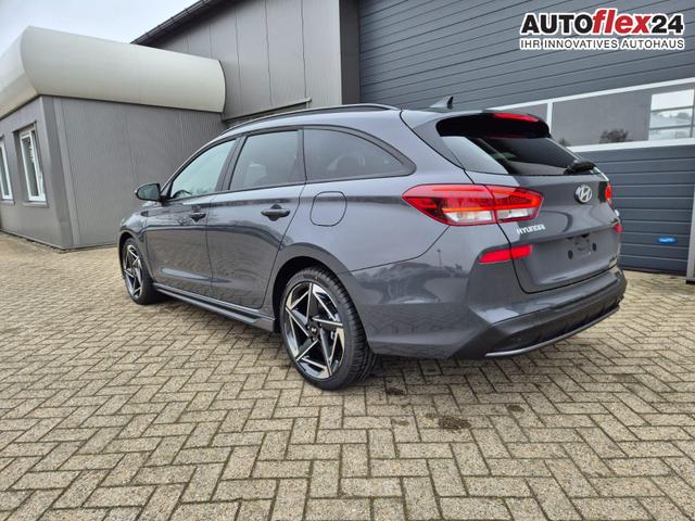 Hyundai i30 Kombi 1.6 T-GDI 150PS Automatik N-Line MY2026 Sitzheizung Lenkradheizung Klimaautomatik Navi 10,3"-Touchscreen Bluelink Apple CarPlay + Android Auto PDC v+h R&uuml;ckf.Kamera 18-LM 