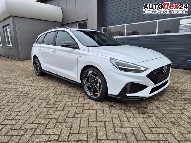 Hyundai i30 Kombi 1.6 T-GDI 150PS Automatik N-Line MY2026 Sitzheizung Lenkradheizung Klimaautomatik Navi 10,3"-Touchscreen Bluelink Apple CarPlay + Android Auto PDC v+h R&uuml;ckf.Kamera 18-LM 