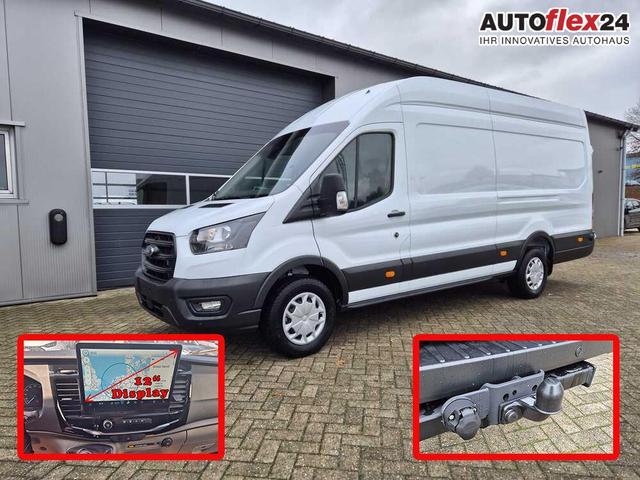 Vorlauffahrzeuge Ford Transit - 350 L4H3 2.0 EcoBlue 130PS Trend Heckantrieb 3,5t 2-Sitzer AHK Sitzheizung Frontscheibe beheizb. Klimaautomatik Navi PDC v h Bluetooth DAB Apple CarPlay Android Auto Tempomat Ganzj.Reifen