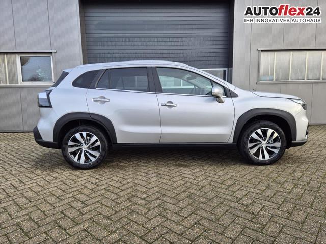 Suzuki S-Cross Comfort+ 110PS Automatik MHEV 4x4 ALLGRIP 1.4 Boosterjet Teilleder Navi Klimaautomatik Sitzheizung ACC PDC v+h 4x Kamera Suzuki-Radio Apple CarPlay Android Auto Touchscreen 2xKeyless 17-LM 