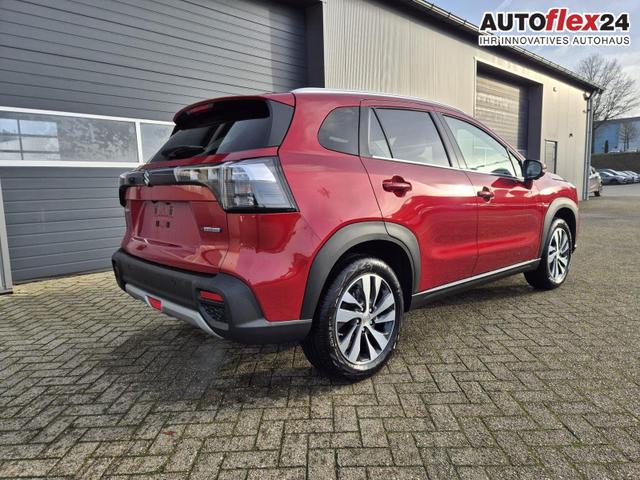 Suzuki S-Cross Comfort+ 110PS Automatik MHEV 4x4 ALLGRIP 1.4 Boosterjet Teilleder Navi Klimaautomatik Sitzheizung ACC PDC v+h 4x Kamera Suzuki-Radio Apple CarPlay Android Auto Touchscreen 2xKeyless 17-LM 