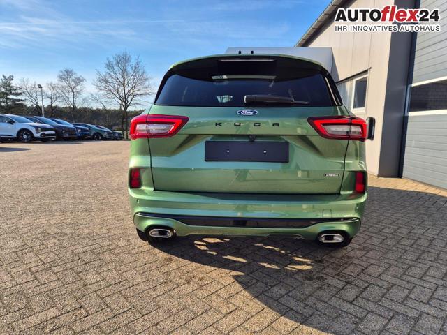 Ford Kuga ST-Line X 243PS PHEV Automatik Black Package Matrix-LED schwenkb. AHK elektr. PanoDach Sitzheizung v+h Lenkradheizung Frontscheibe beheizb. Navi SYNC4 Apple CarPlay Android Auto Touchscreen PDC 4xKamera 2xKeyless B+O Sound 20"LM vollelektr. Reic 