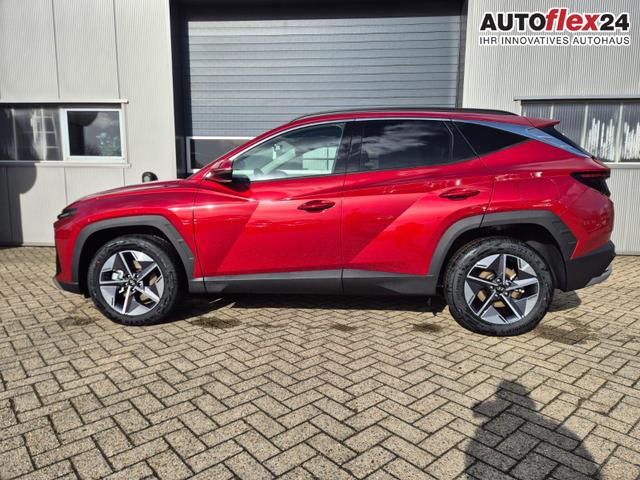 Vorlauffahrzeuge Hyundai TUCSON - Trend 1.6 T-GDI 150PS Automatik TZ 2026 Teil-Leder Sitzheizung v h Lenkradheizung Klimaautomatik Navi Touchscreen DAB  Apple CarPlay   Android Auto PDC R&uuml;ckf.-Kamera Matrix-LED-Scheinw.