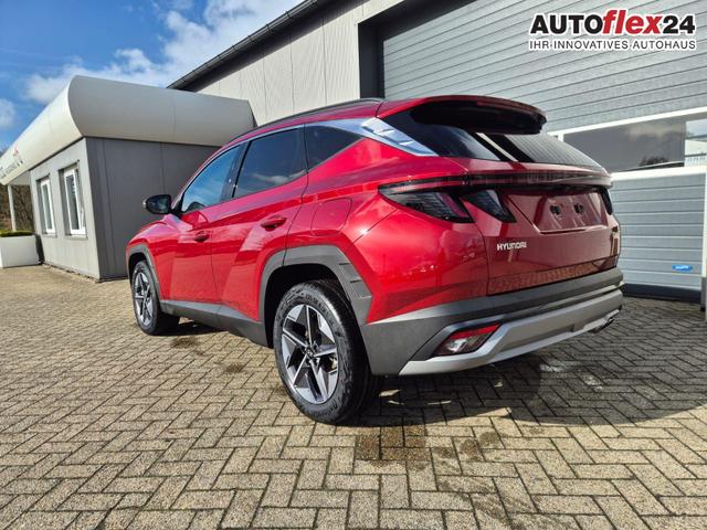 Hyundai TUCSON Trend 1.6 T-GDI 150PS Automatik TZ 2026 Teil-Leder Sitzheizung v+h Lenkradheizung Klimaautomatik Navi Touchscreen DAB+ Apple CarPlay + Android Auto PDC R&uuml;ckf.-Kamera Matrix-LED-Scheinw. 