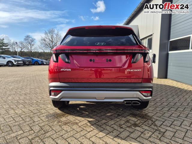 Hyundai TUCSON Trend 1.6 T-GDI 150PS Automatik TZ 2026 Teil-Leder Sitzheizung v+h Lenkradheizung Klimaautomatik Navi Touchscreen DAB+ Apple CarPlay + Android Auto PDC R&uuml;ckf.-Kamera Matrix-LED-Scheinw. 