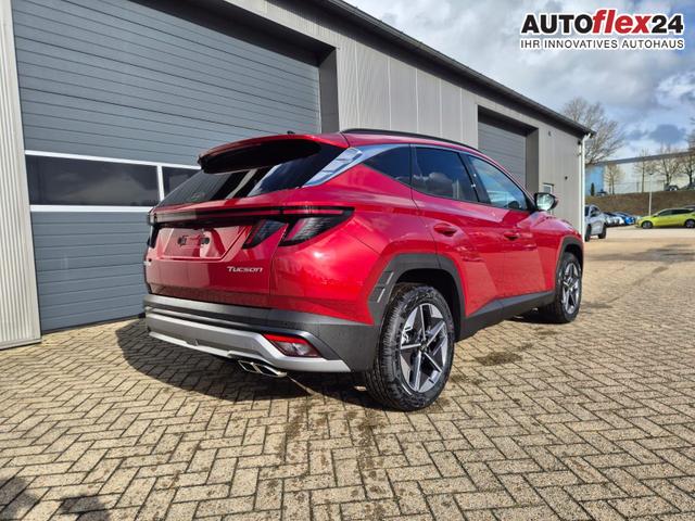 Hyundai TUCSON Trend 1.6 T-GDI 150PS Automatik TZ 2026 Teil-Leder Sitzheizung v+h Lenkradheizung Klimaautomatik Navi Touchscreen DAB+ Apple CarPlay + Android Auto PDC R&uuml;ckf.-Kamera Matrix-LED-Scheinw. 