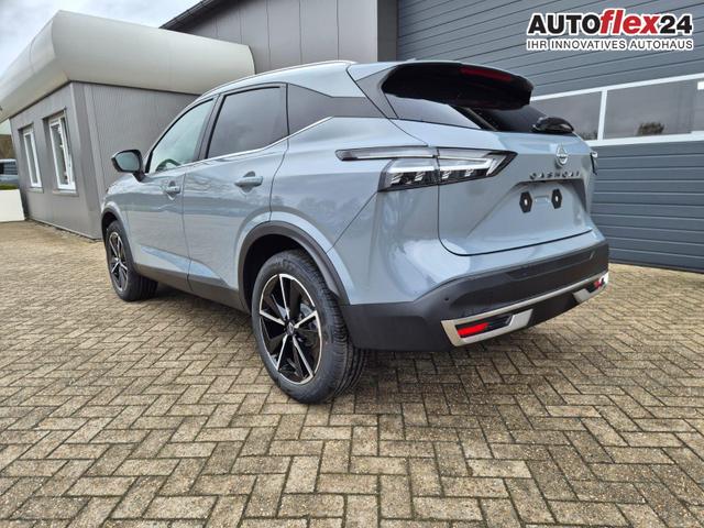Nissan Qashqai 1.3 DIG-T MHEV 158 PS X-Tronic Tekna Voll-Leder Klimaautomatik PanoGlasdach Sitzheizung Lenkradheizung Navi Head-Up Display elektr. Heckklappe ACC PDC v+h 360&deg;Kamera DAB Bluetooth Touchscreen Apple CarPlay Android Auto 19"LM 