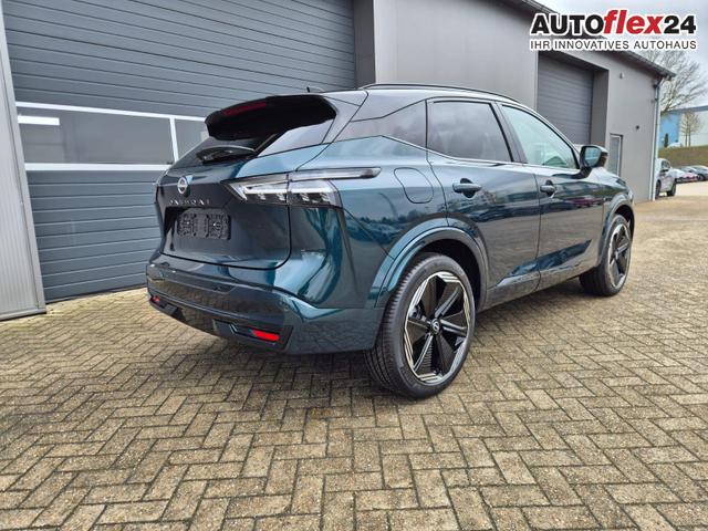 Nissan Qashqai 1.3 DIG-T MHEV 158 PS X-Tronic N-Design 20"Zoll Teil-Leder PanoGlasdach Klimaautomatik Sitzheizung Lenkradheizung Navi Head-Up Display elektr. Heckklappe ACC PDC v+h 360&deg;Kamera DAB Bluetooth Touchscreen Apple CarPlay Android Auto 