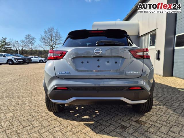 Nissan Juke 1.0 DIG-T 114PS N-Design Automatik Teil-Leder Klimaautomatik Sitzheizung Lenkradheizung PDC v+h R&uuml;ckf.Kamera Navi 19"LM Bluetooth Touchscreen Apple CarPlay Android Auto 