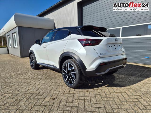 Nissan Juke 1.0 DIG-T 114PS N-Design Automatik Teil-Leder Klimaautomatik Sitzheizung Lenkradheizung PDC v+h R&uuml;ckf.Kamera Navi 19"LM Bluetooth Touchscreen Apple CarPlay Android Auto 