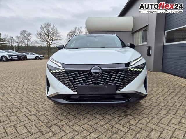 Vorlauffahrzeuge Nissan Qashqai - 1.3 DIG-T MHEV 158 PS X-Tronic Tekna Premium Paket 20"LM Teil-Leder PanoGlasdach Klimaautomatik Sitzheizung Lenkradheizung Navi Head-Up Display elektr. Heckklappe ACC PDC v h 360&deg;Kamera DAB Bluetooth Touchscreen Apple CarPlay Android Auto