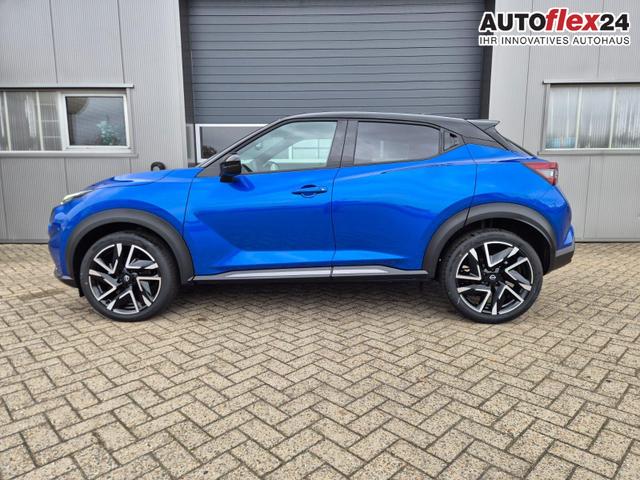 Vorlauffahrzeuge Nissan Juke - 1.0 DIG-T 114PS N-Design Automatik Teil-Leder Klimaautomatik Sitzheizung Lenkradheizung PDC v h R&uuml;ckf.Kamera Navi 19"LM Bluetooth Touchscreen Apple CarPlay Android Auto