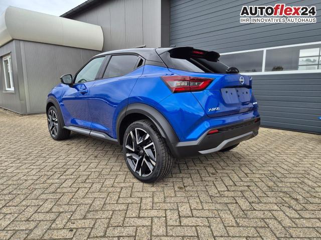 Vorlauffahrzeuge Nissan Juke - 1.0 DIG-T 114PS N-Design Automatik Teil-Leder Klimaautomatik Sitzheizung Lenkradheizung PDC v h R&uuml;ckf.Kamera Navi 19"LM Bluetooth Touchscreen Apple CarPlay Android Auto