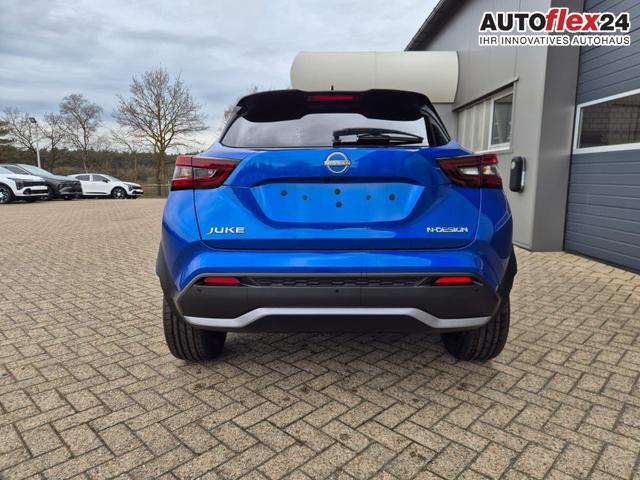 Nissan Juke 1.0 DIG-T 114PS N-Design Automatik Teil-Leder Klimaautomatik Sitzheizung Lenkradheizung PDC v+h R&uuml;ckf.Kamera Navi 19"LM Bluetooth Touchscreen Apple CarPlay Android Auto 