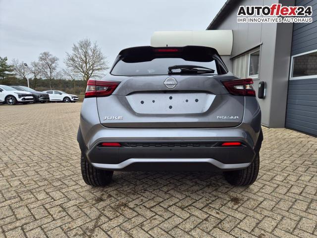 Nissan Juke 1.0 DIG-T 114PS N-Design Automatik Teil-Leder Klimaautomatik Sitzheizung Lenkradheizung PDC v+h R&uuml;ckf.Kamera Navi 19"LM Bluetooth Touchscreen Apple CarPlay Android Auto 