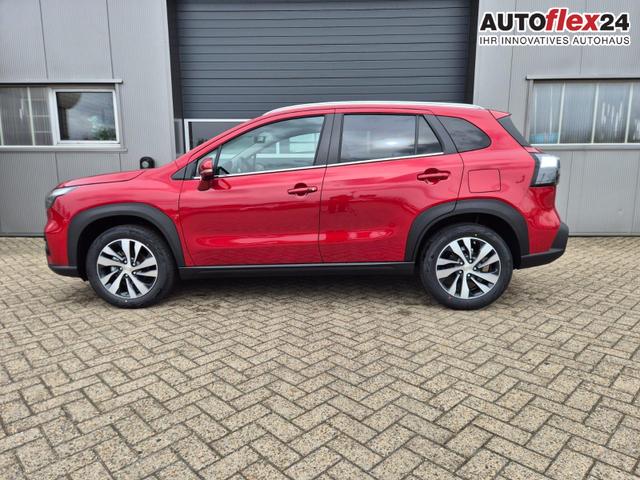 Vorlauffahrzeuge Suzuki S-Cross - Comfort  110PS Automatik MHEV 1.4 Boosterjet Teilleder Navi Klimaautomatik Sitzheizung ACC PDC v h 4x Kamera Suzuki-Radio Apple CarPlay Android Auto Touchscreen 2xKeyless 17-LM