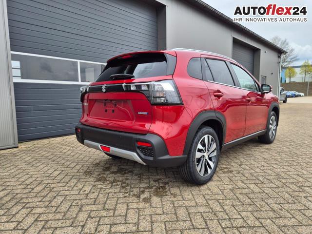 Suzuki S-Cross Comfort+ 110PS Automatik MHEV 1.4 Boosterjet Teilleder Navi Klimaautomatik Sitzheizung ACC PDC v+h 4x Kamera Suzuki-Radio Apple CarPlay Android Auto Touchscreen 2xKeyless 17-LM 